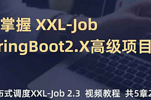 小滴-急速掌握-新版分布式调度XXL-Job-SpringBoot2.X项目实战
